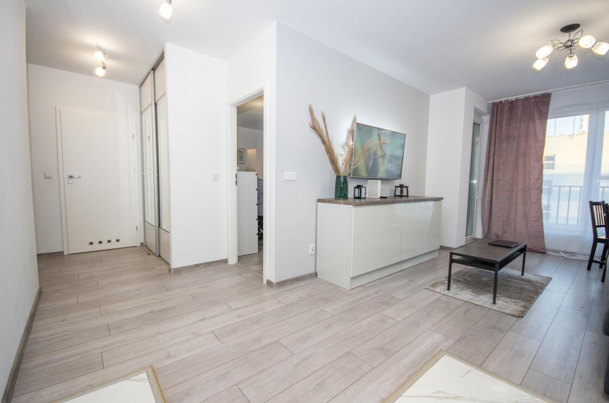 Inpoint Zablocie Modern Apartments For Work&Travel Краків Екстер'єр фото