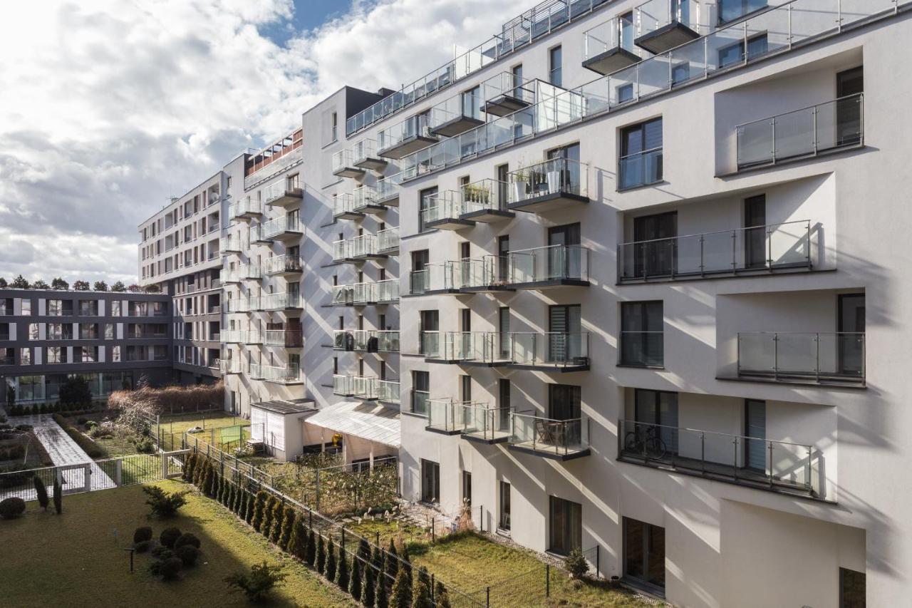 Inpoint Zablocie Modern Apartments For Work&Travel Краків Екстер'єр фото
